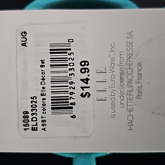 BUY NOW Elle Decor Non-slip Velvet Scarf Hanger set of 2 - Picture 3 of 3